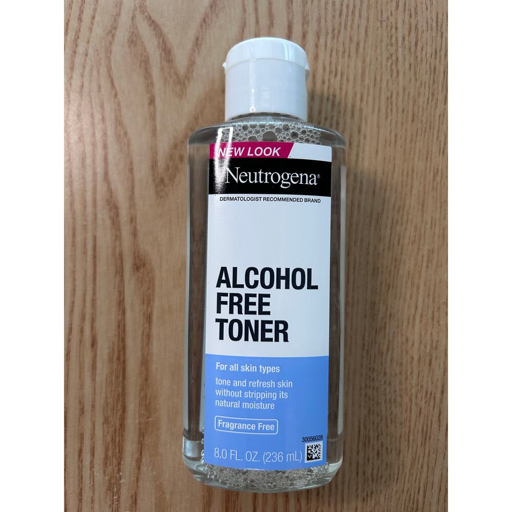 New Neutrogena Alcohol & Fragrance Free Toner size 8oz